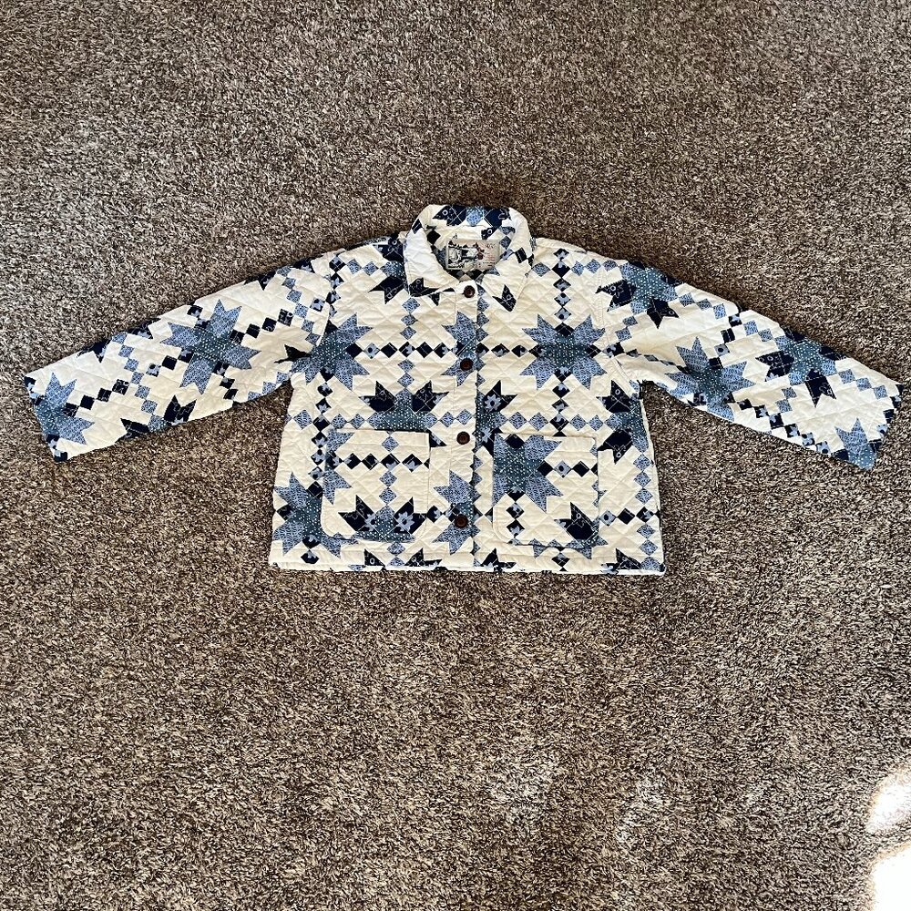 NWOT Nudie Jeans Signe Quilted Cotton Jacket